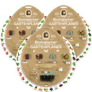 Biologischer Gartenplaner - 3er-Pack