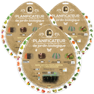 Planificateur de Jardin Biologique x 3